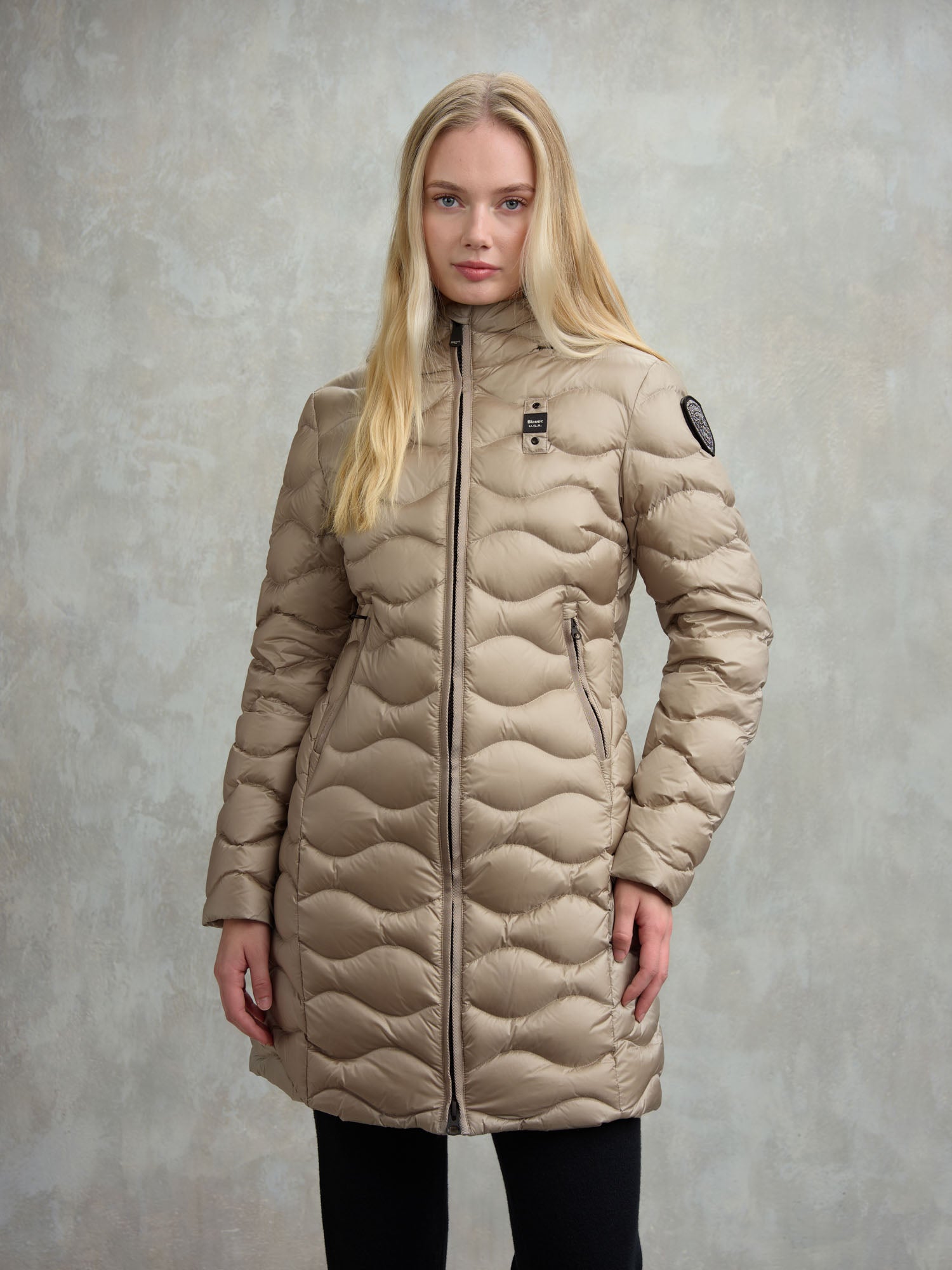 Péřový kabát Lynel