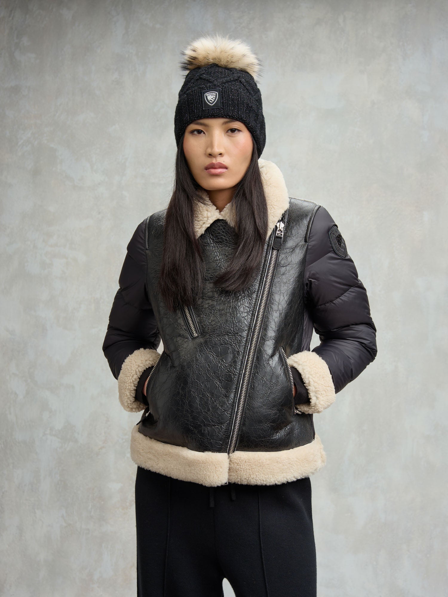 Kožená bunda Candor