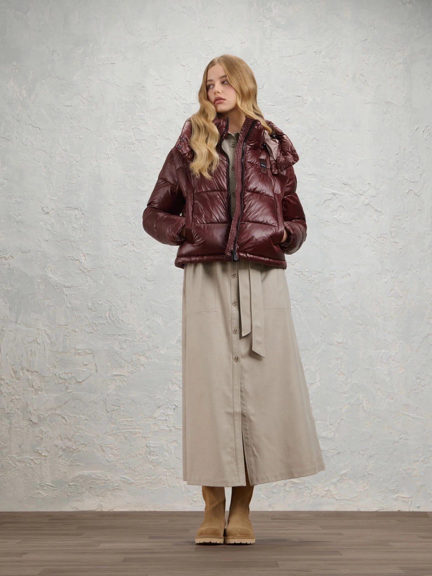 Bunda Gloria – MARRONE MOGANO int. BROWN 30C