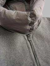 Kabát dámský Frederika – GREY MELANGE
