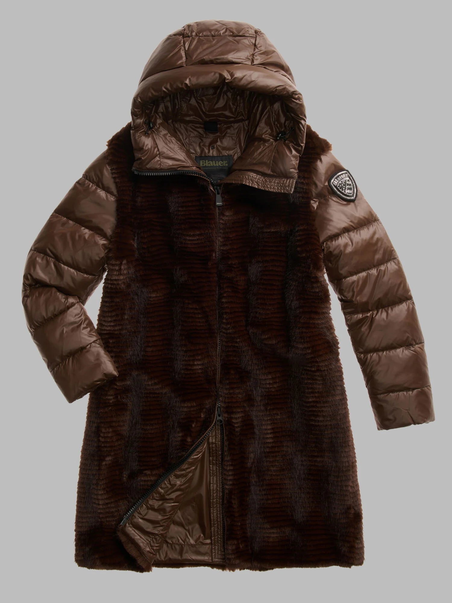 Kabát dámský Aspen – BROWN 30B