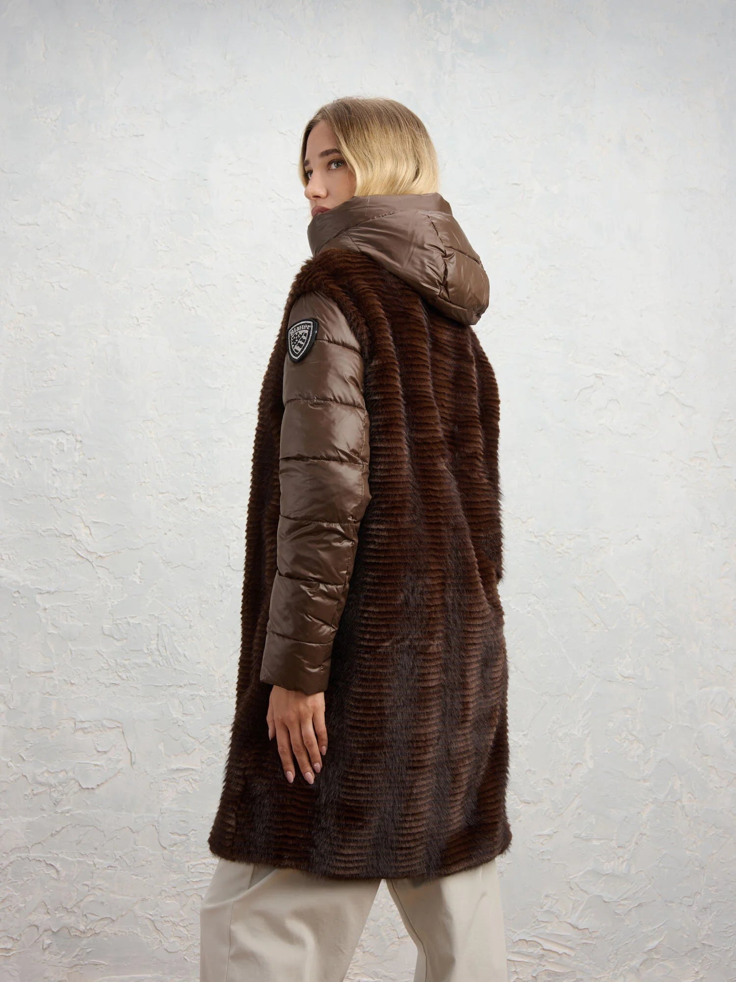 Kabát dámský Aspen – BROWN 30B