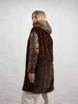 Kabát dámský Aspen – BROWN 30B