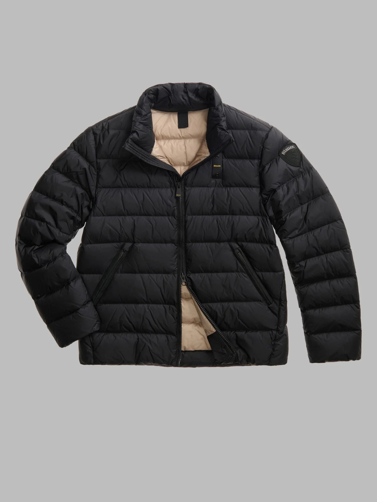 Bunda pánská Austin – NERO interno BEIGE 301
