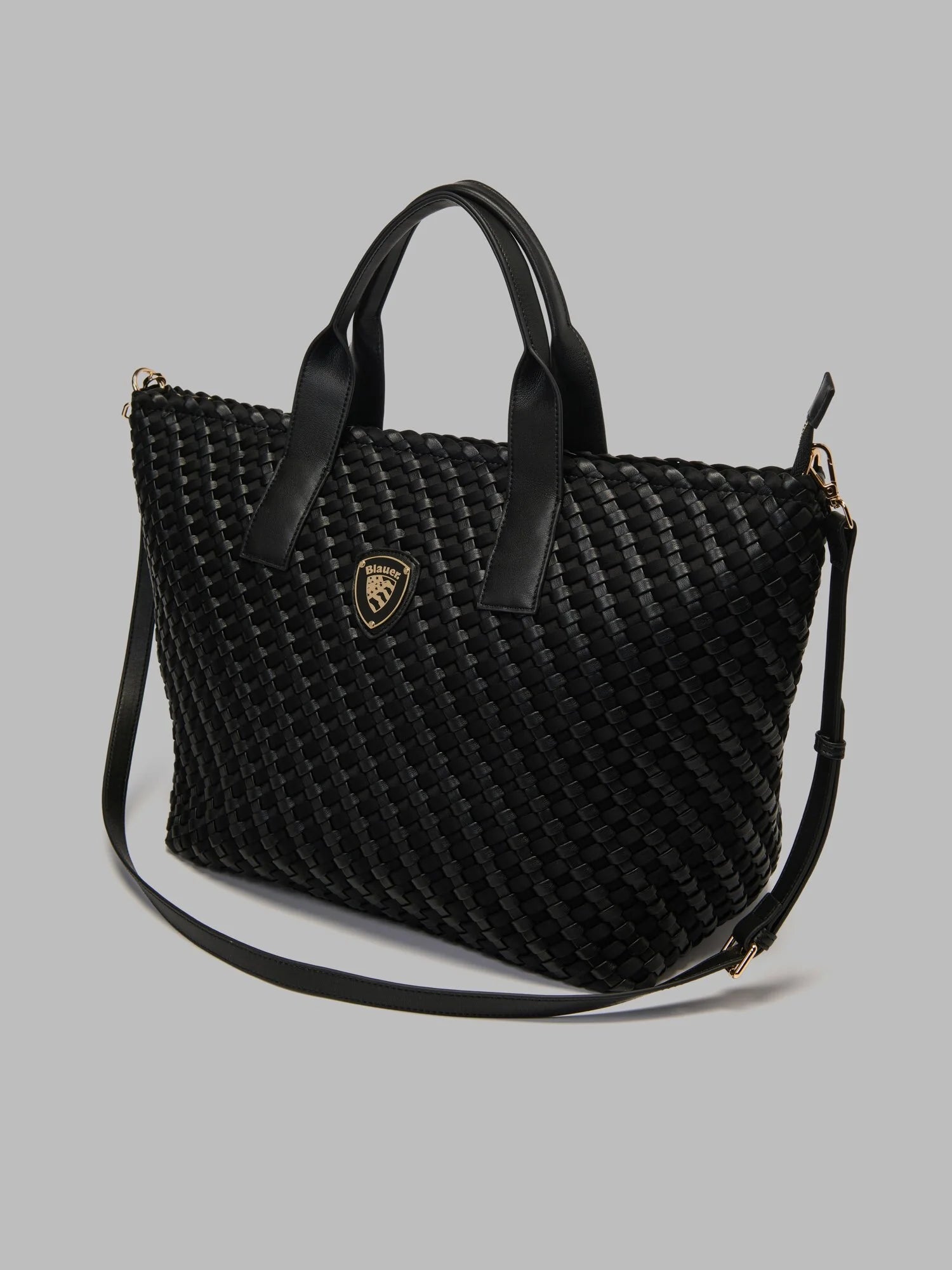 Kabelka dámská pletená s popruhem Home – BLACK