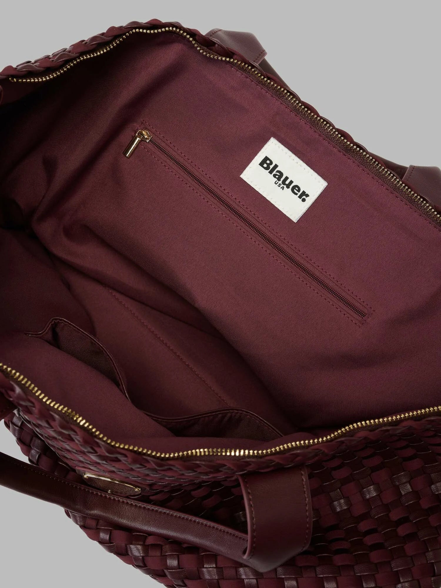 Kabelka dámská pletená s popruhem Home – BORDEAUX