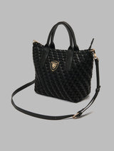 Kabelka dámská pletená Home XS – BLACK