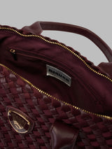 Kabelka dámská pletená Home XS – BORDEAUX
