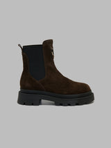 Kotníkové boty dámské Kimmel – DARK BROWN